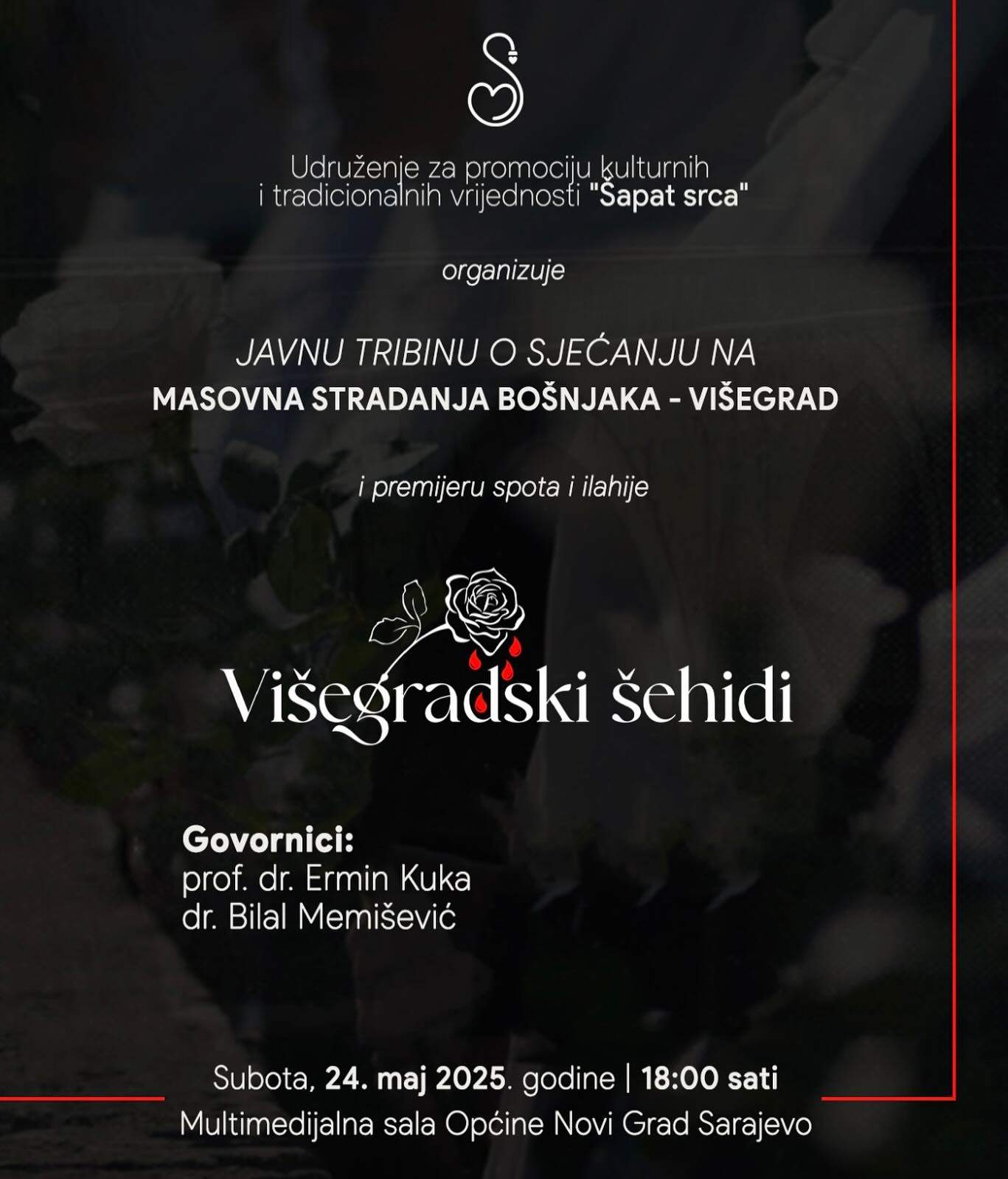 Visegradski sehidi.jpg - Javna tribina i premijera ilahije